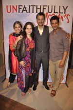 Sharman Joshi, Rohit Roy, Mona Singh at Unfaithfully Yours screening in St Andrews on 15th March 2015